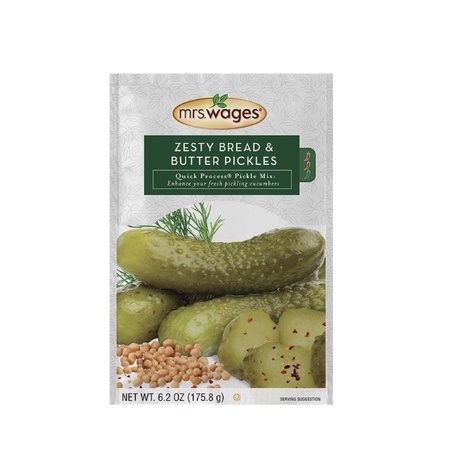 MRS. WAGES Zesty Bread and Butter Pickle Mix 6.2 oz W659-J6425